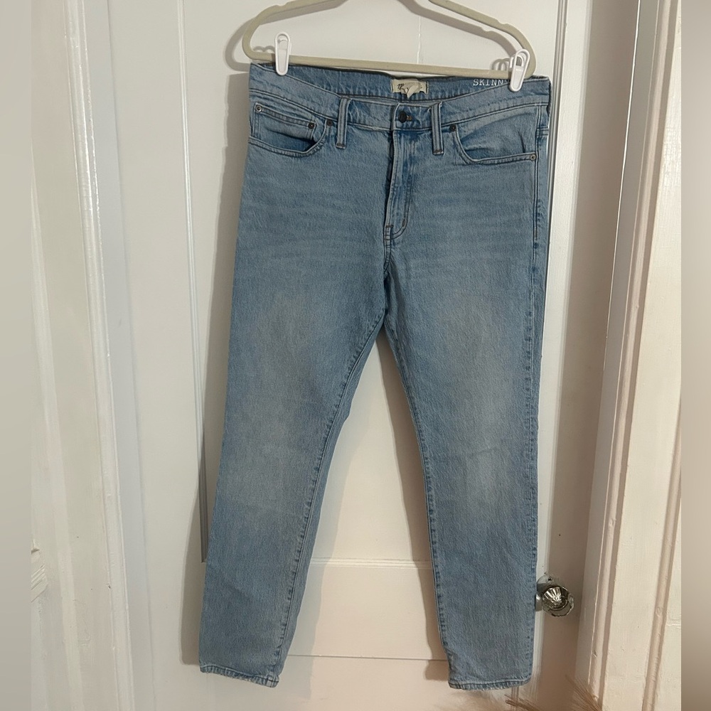Madewell Light Blue Skinny Jeans